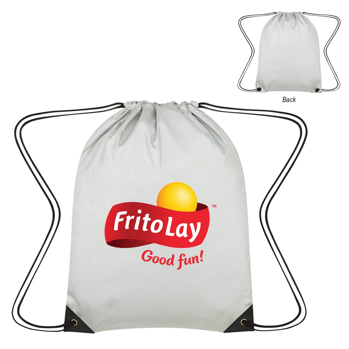 Picture of Celestial Reflective Drawstring Bag