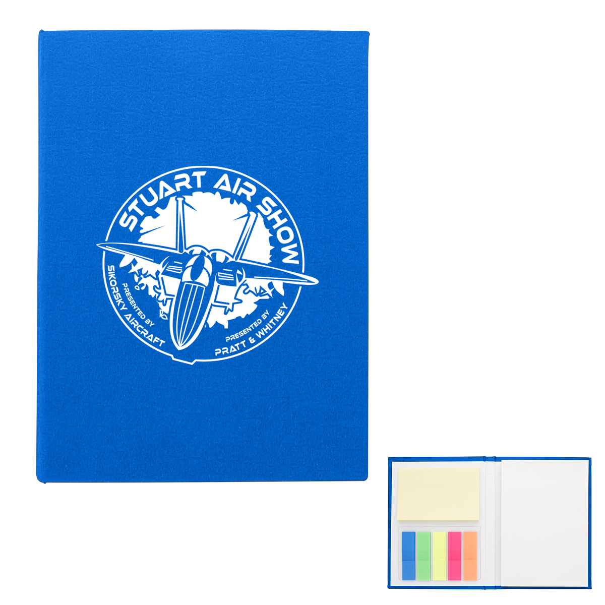 Picture of Jotter With Sticky Notes And Flags