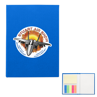 Picture of Jotter With Sticky Notes And Flags