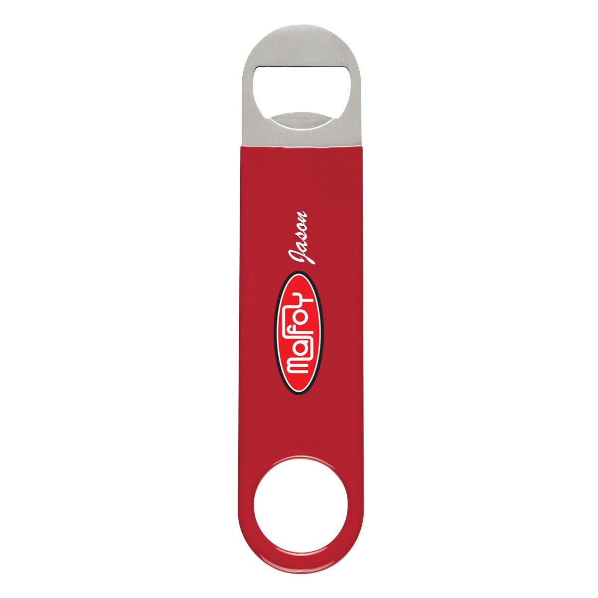 Picture of Large Vinyl Coated Stainless Steel Bottle Opener