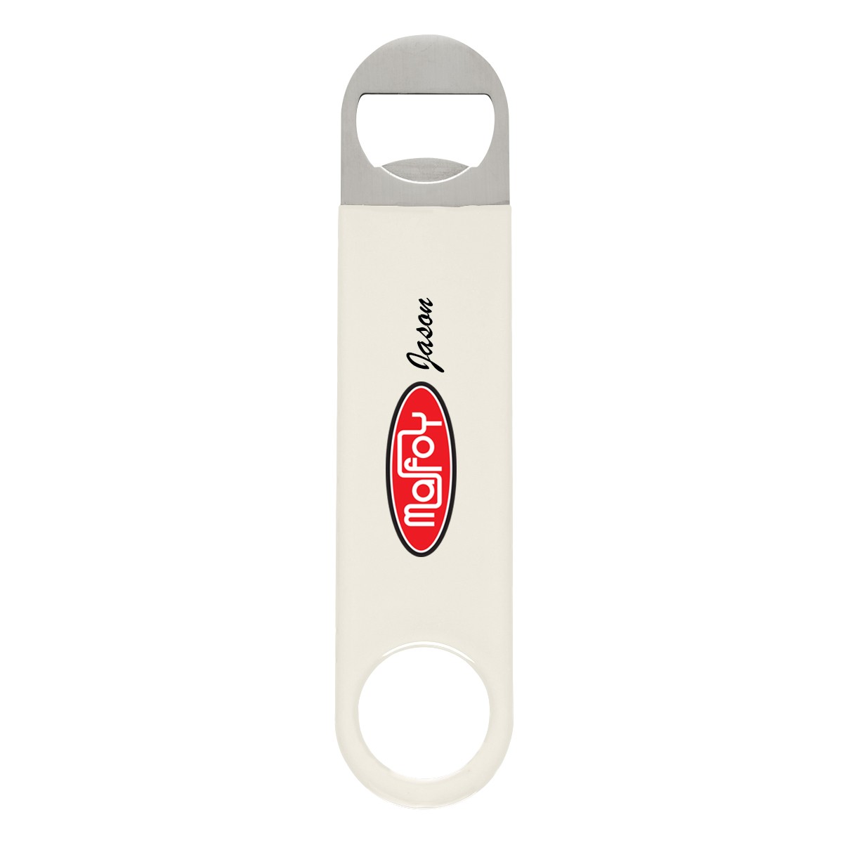 Picture of Large Vinyl Coated Stainless Steel Bottle Opener