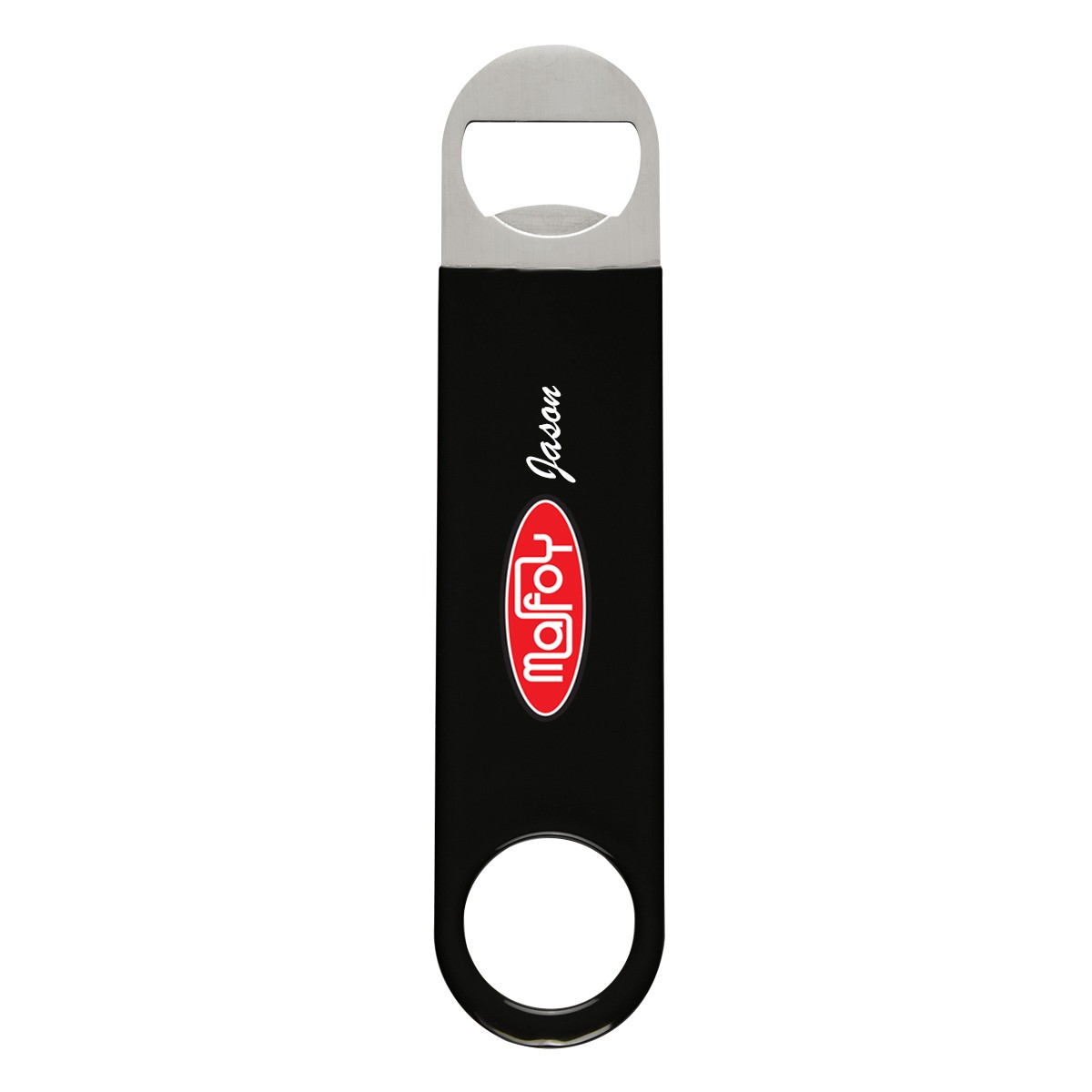 Picture of Large Vinyl Coated Stainless Steel Bottle Opener