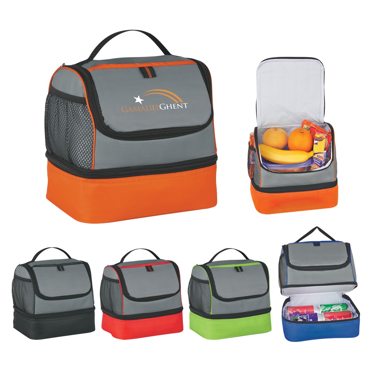 Picture of Two Compartment Lunch Pail Bag