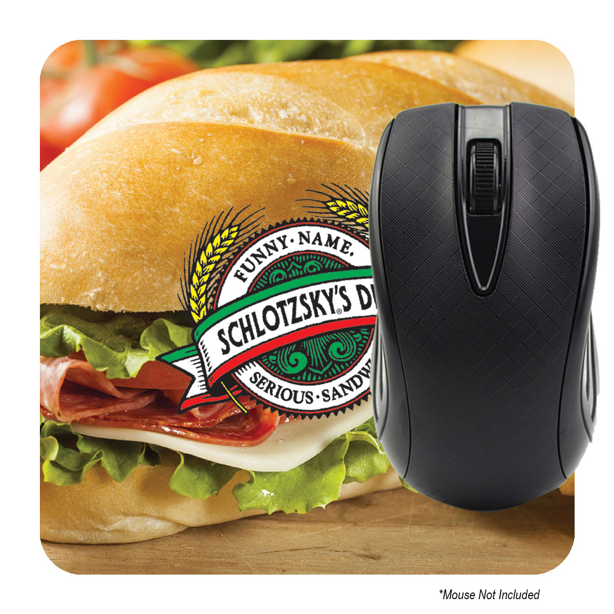 Picture of Computer Mouse Pad - Dye Sublimated - 6"