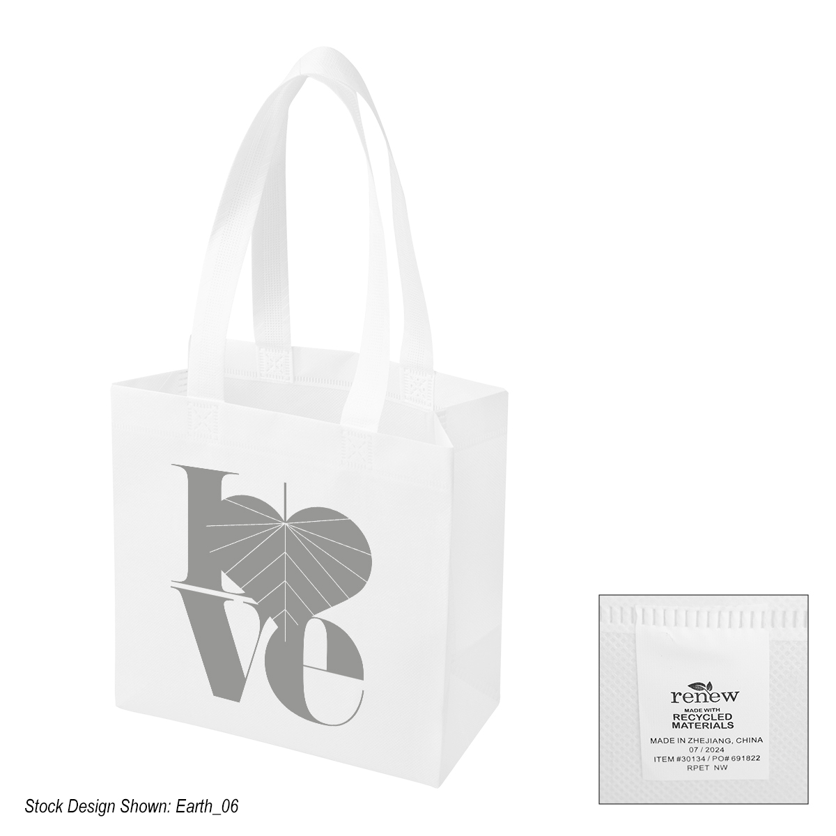Picture of Rowan Rpet Non-woven Shopper Tote Bag