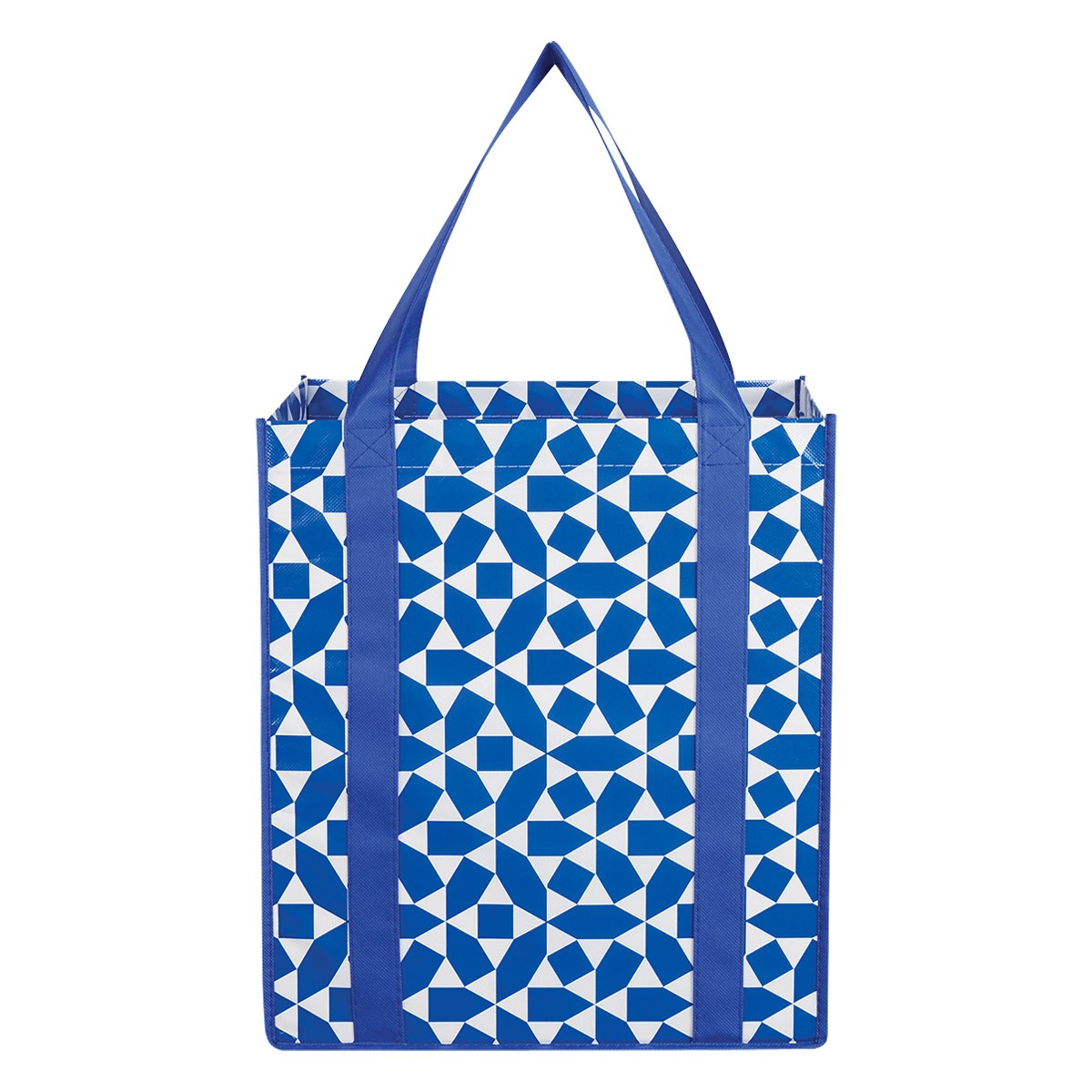 Picture of Non-woven Geometric Shopping Tote Bag