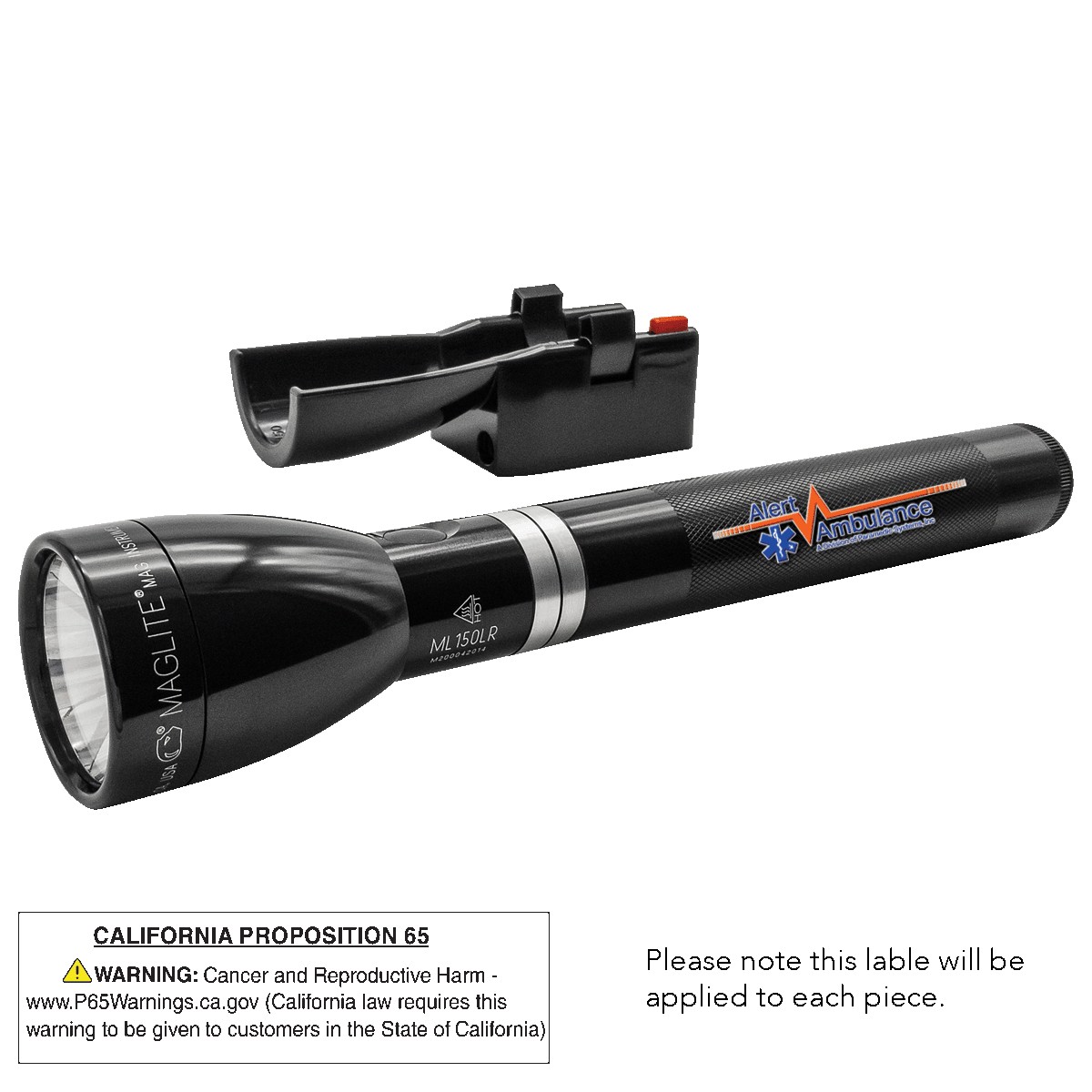 Picture of MAGLITE ML150LR LED Rechargeable Flashlight (Full Color Digital)