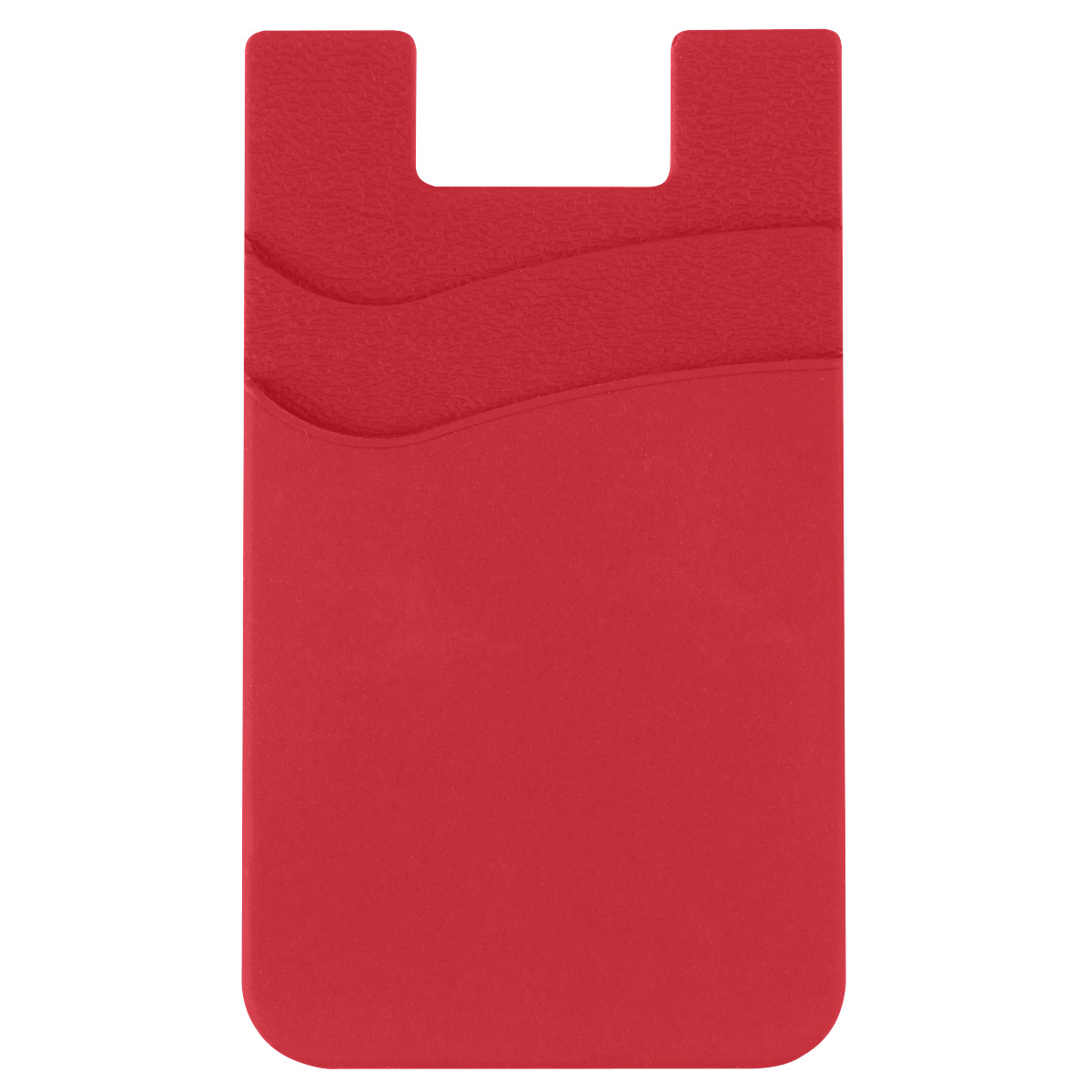 Picture of Dual Pocket Silicone Phone Wallet
