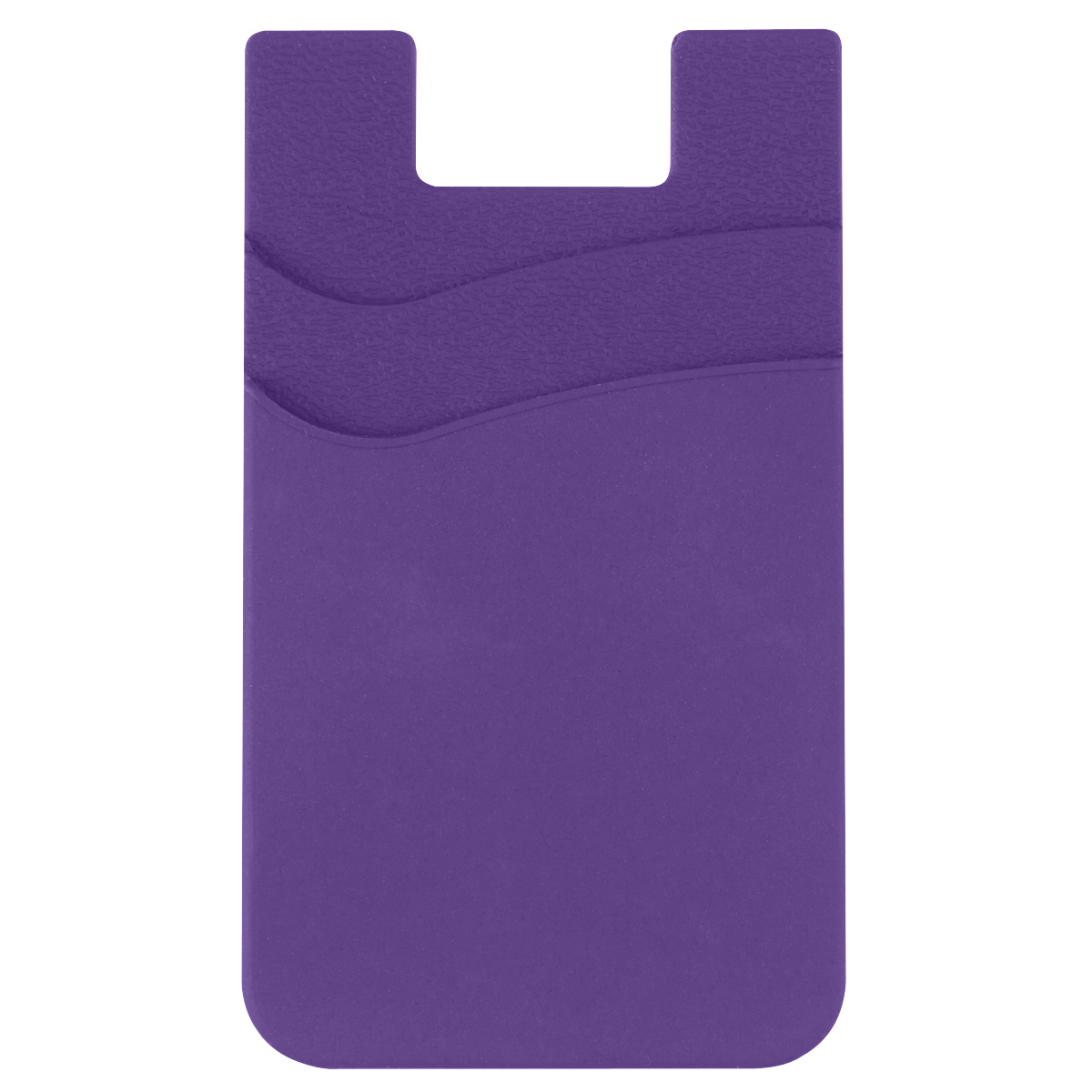Picture of Dual Pocket Silicone Phone Wallet