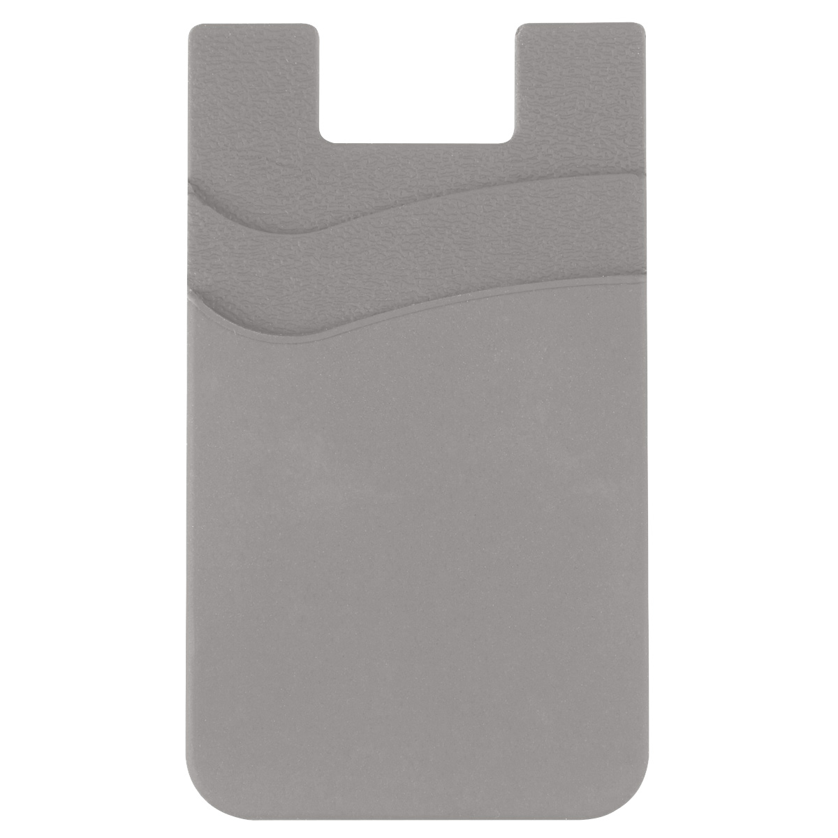 Picture of Dual Pocket Silicone Phone Wallet