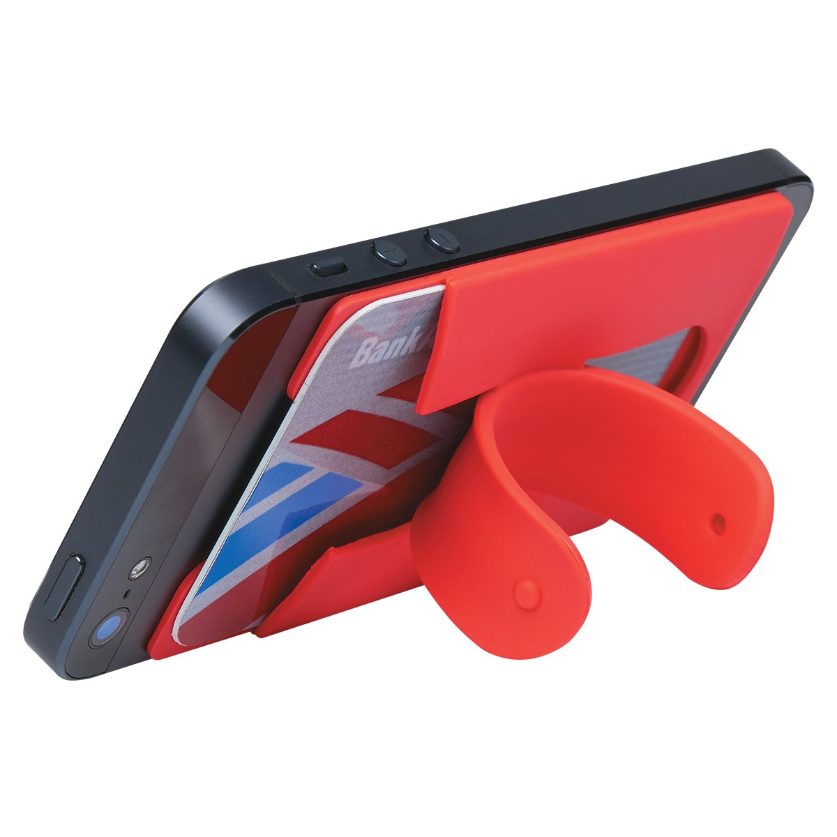 Picture of Silicone Phone Wallet With Stand