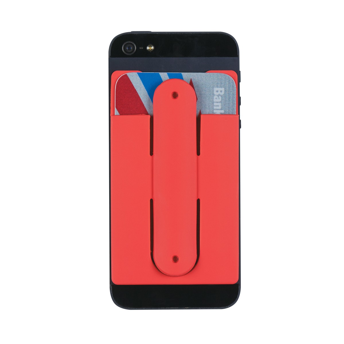 Picture of Silicone Phone Wallet With Stand