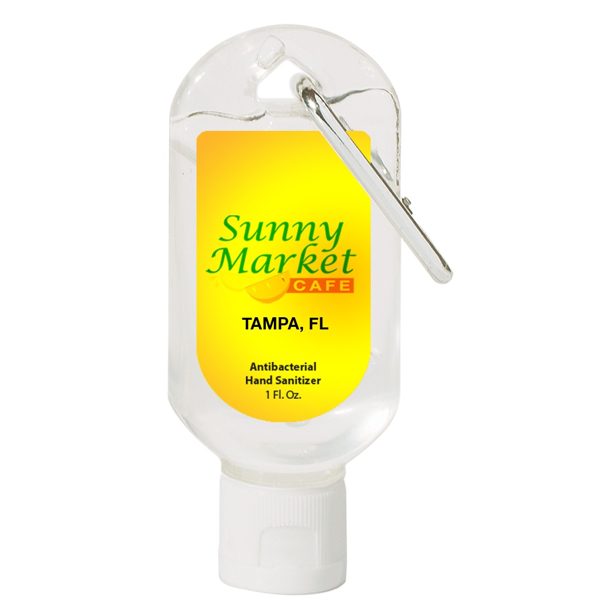 Picture of 1 Oz. Hand Sanitizer With Carabiner