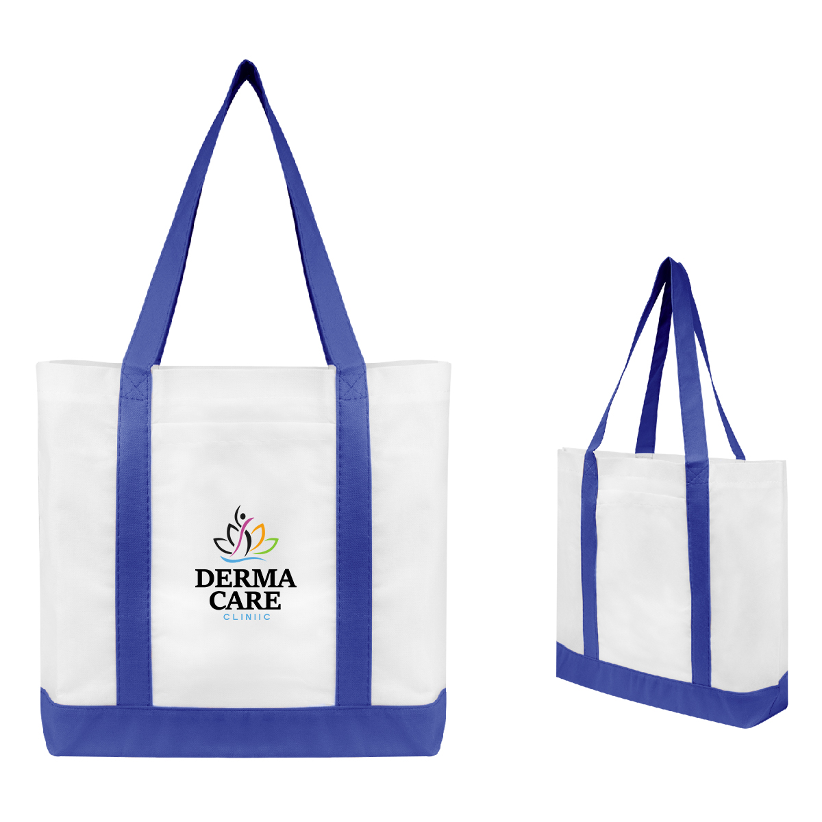 Picture of Non-woven Tote Bag With Trim Colors