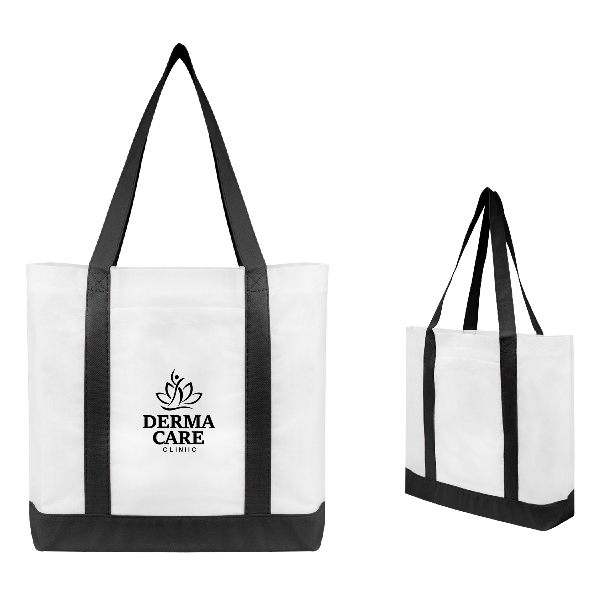 Picture of Non-woven Tote Bag With Trim Colors