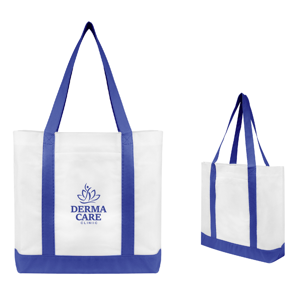 Picture of Non-woven Tote Bag With Trim Colors