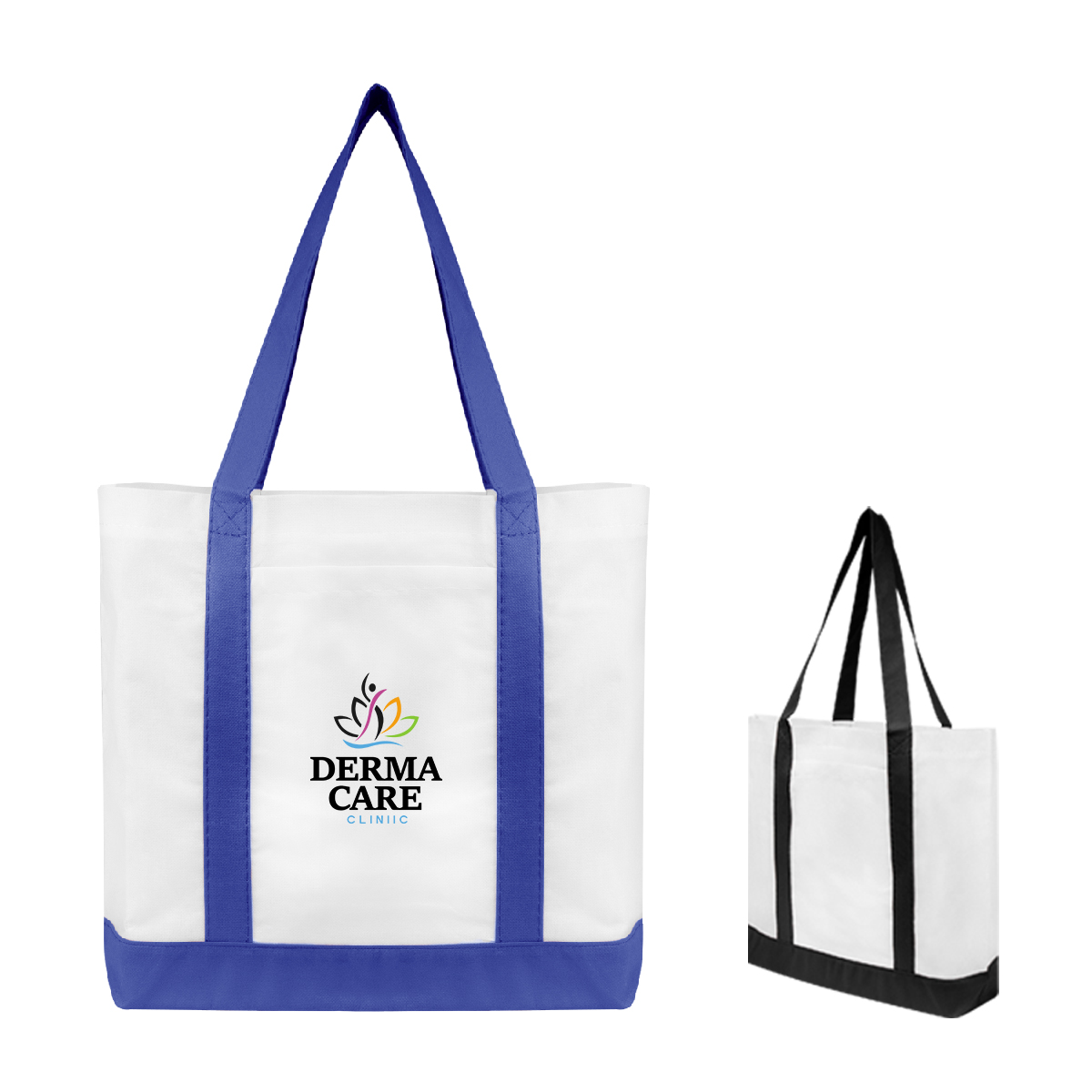 Picture of Non-woven Tote Bag With Trim Colors