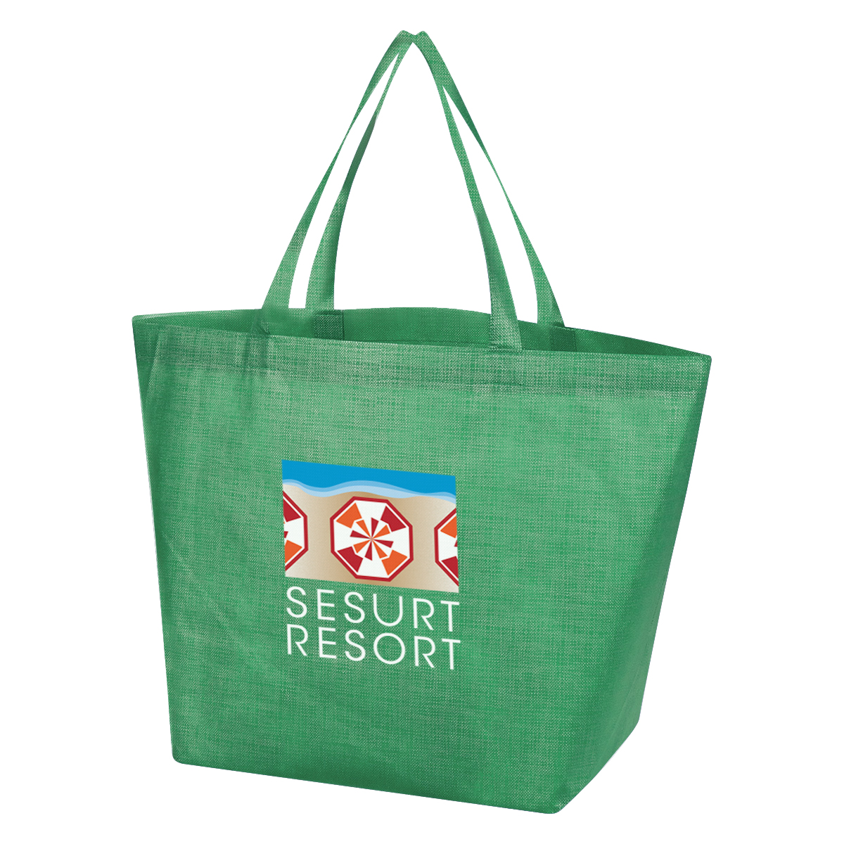 Picture of Crosshatch Non-woven Tote Bag