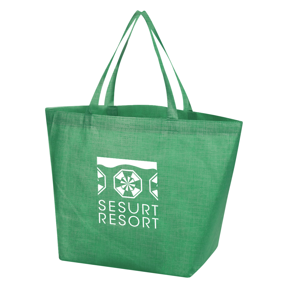 Picture of Crosshatch Non-woven Tote Bag