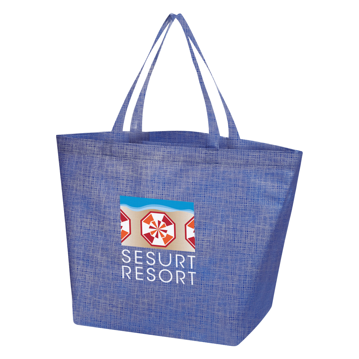 Picture of Crosshatch Non-woven Tote Bag