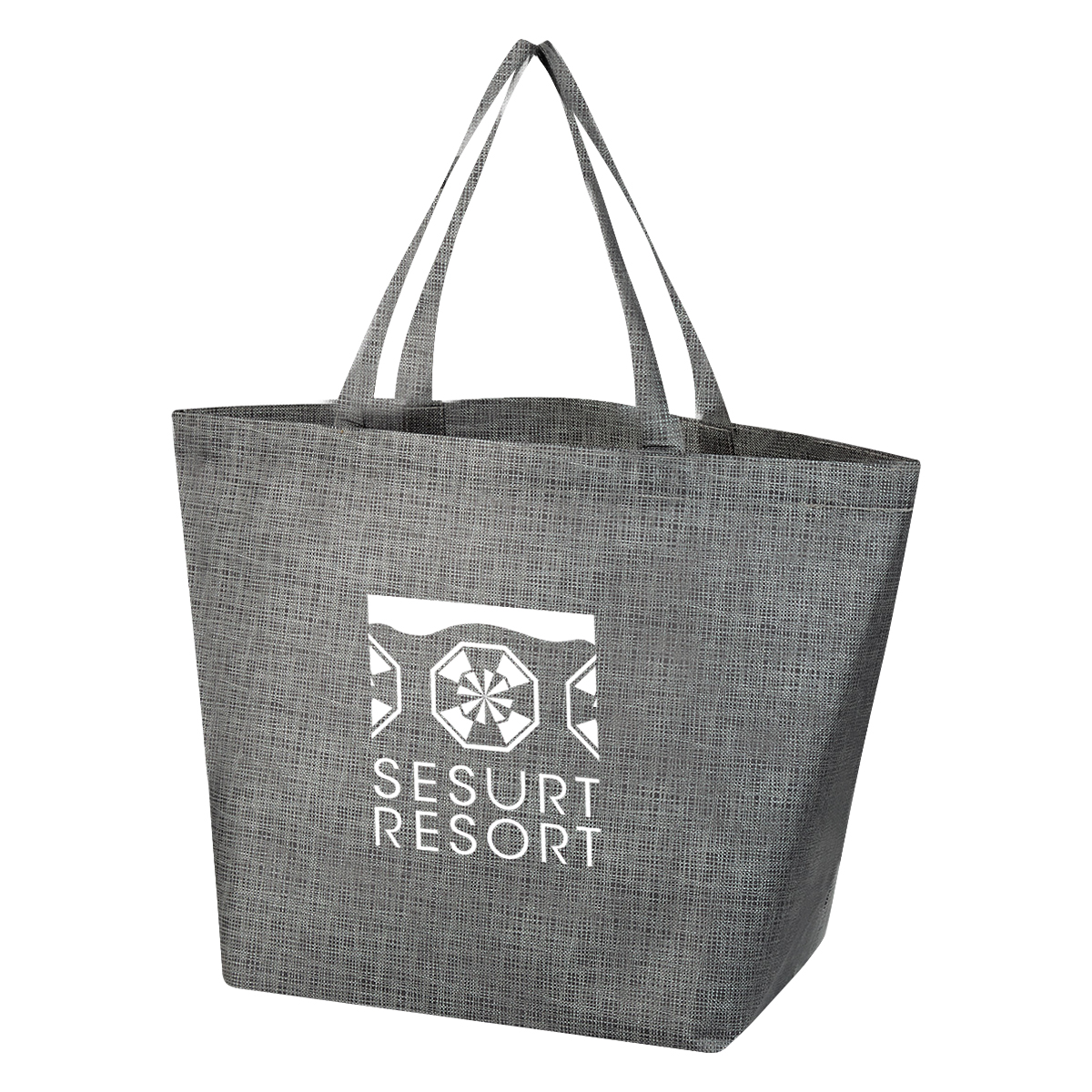 Picture of Crosshatch Non-woven Tote Bag