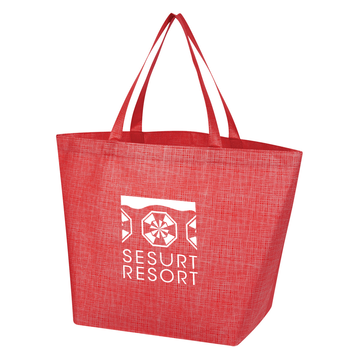 Picture of Crosshatch Non-woven Tote Bag