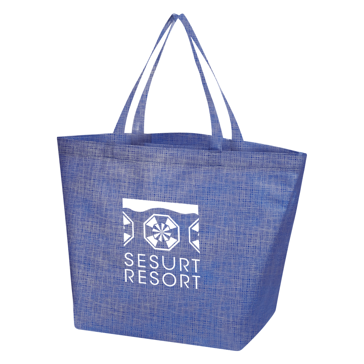 Picture of Crosshatch Non-woven Tote Bag