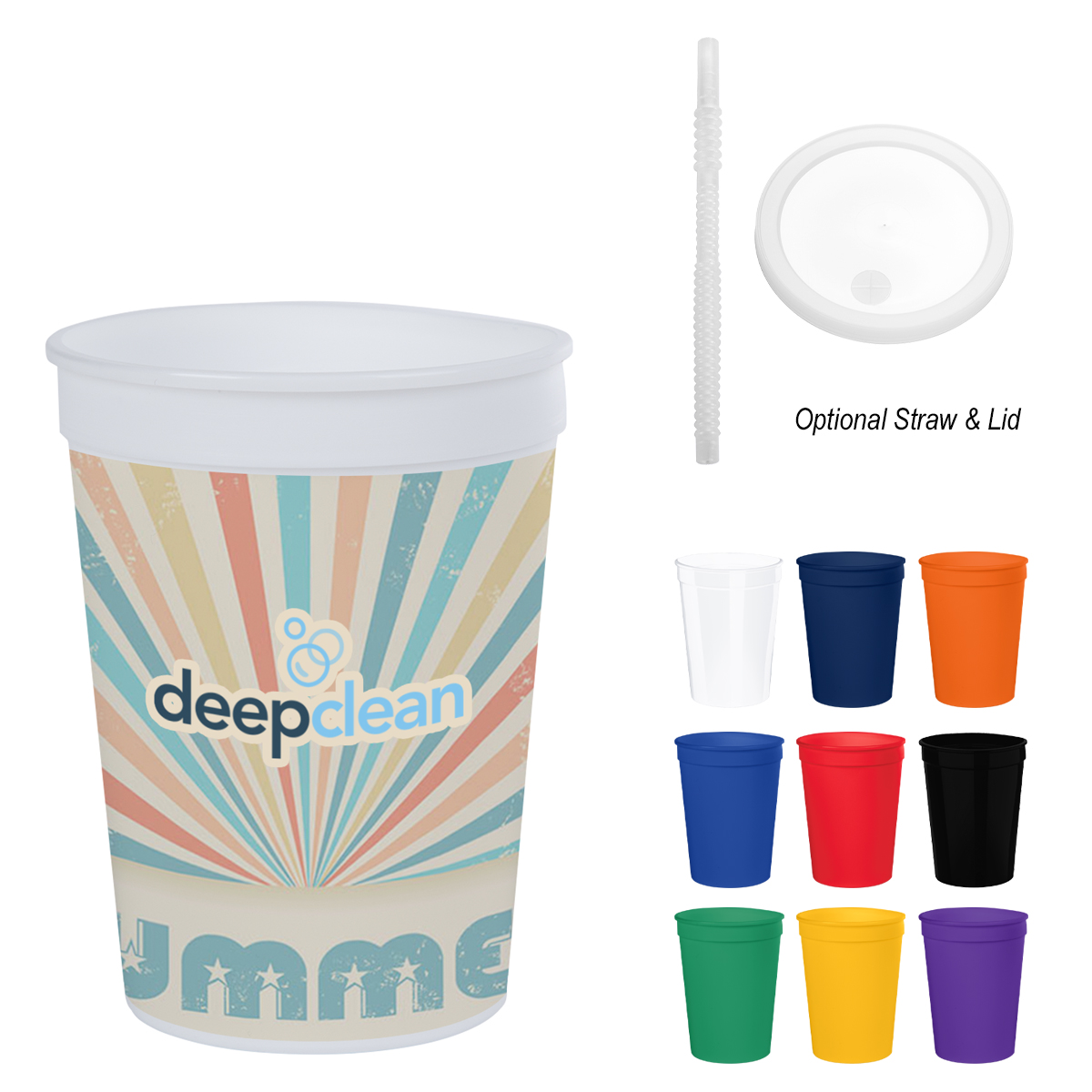 Picture of 12 Oz. Full Color Big Game Stadium Cup