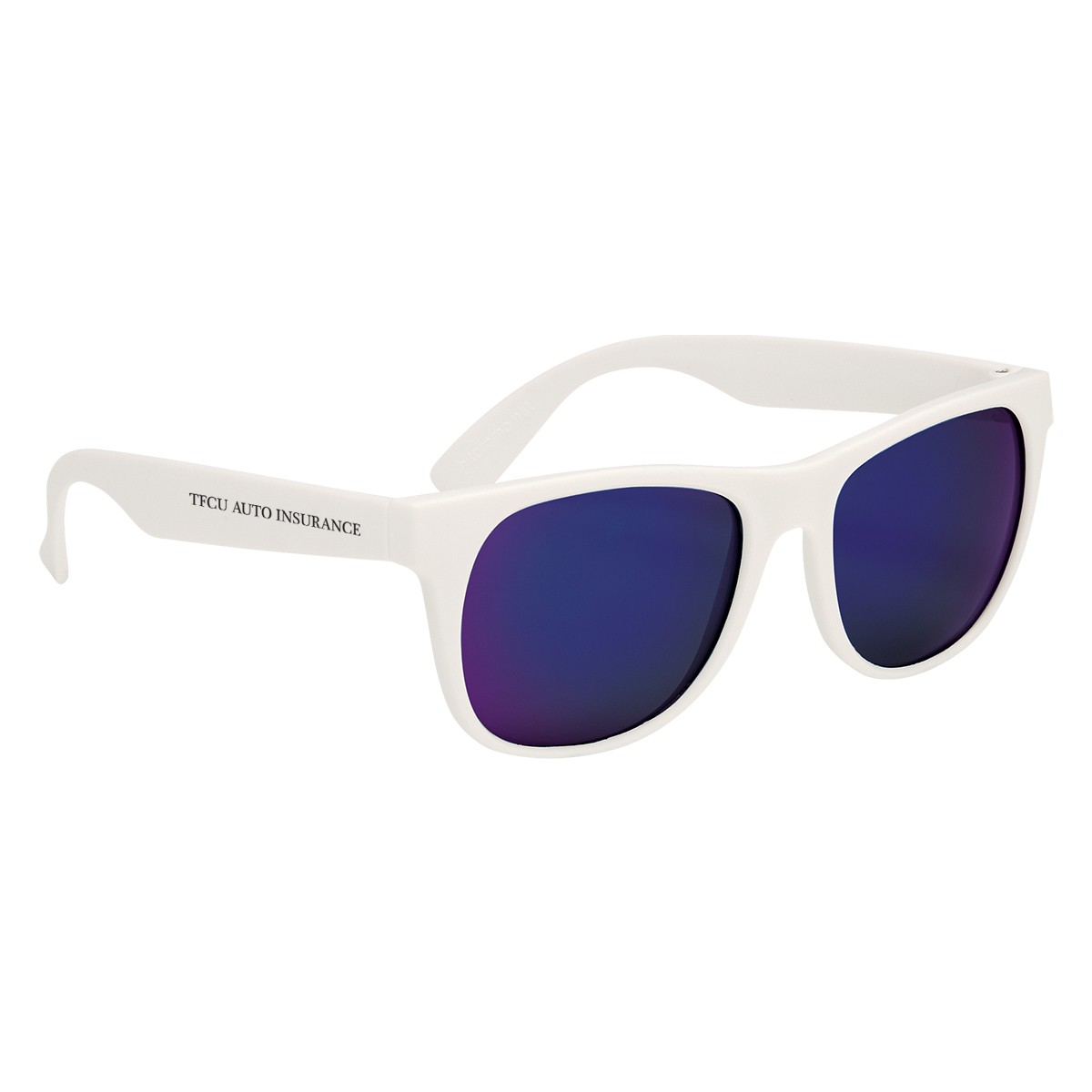 Picture of Rubberized Mirrored Sunglasses
