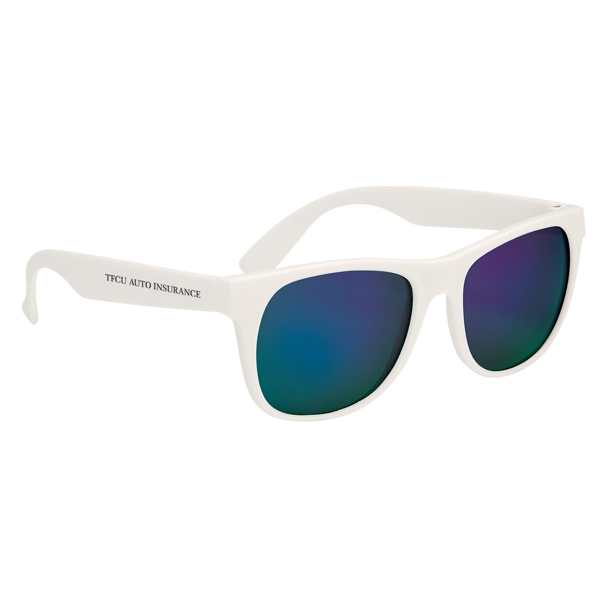 Picture of Rubberized Mirrored Sunglasses