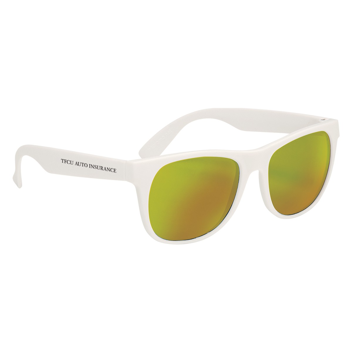 Picture of Rubberized Mirrored Sunglasses