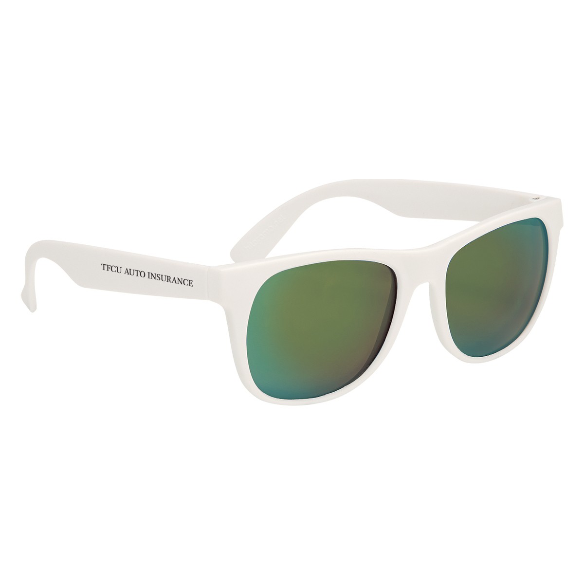 Picture of Rubberized Mirrored Sunglasses