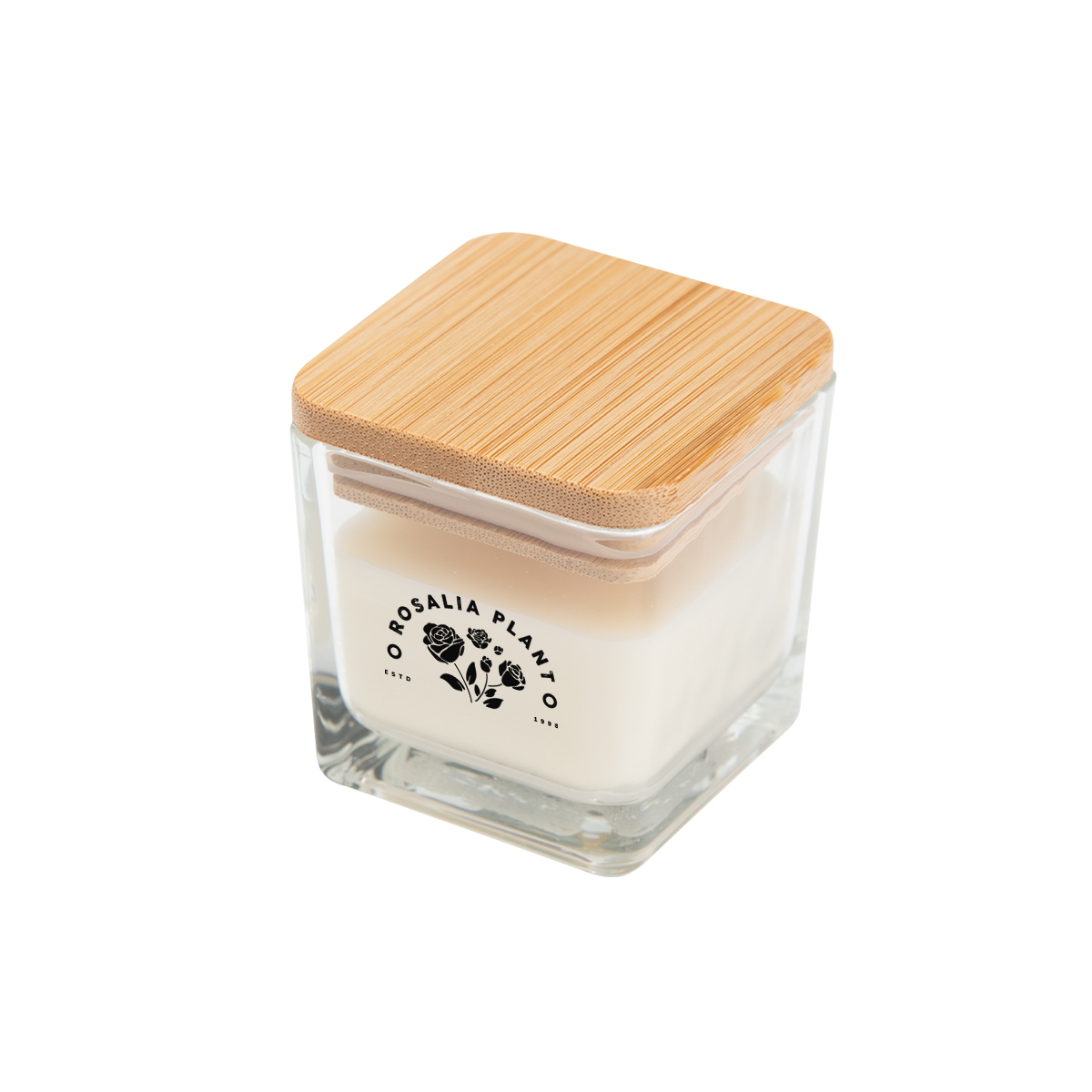 Picture of Mini Candle With Bamboo Lid