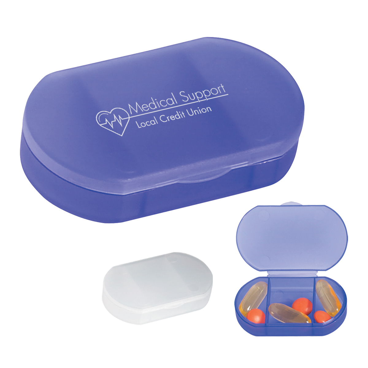 Picture of Oval Shape Pill Holder