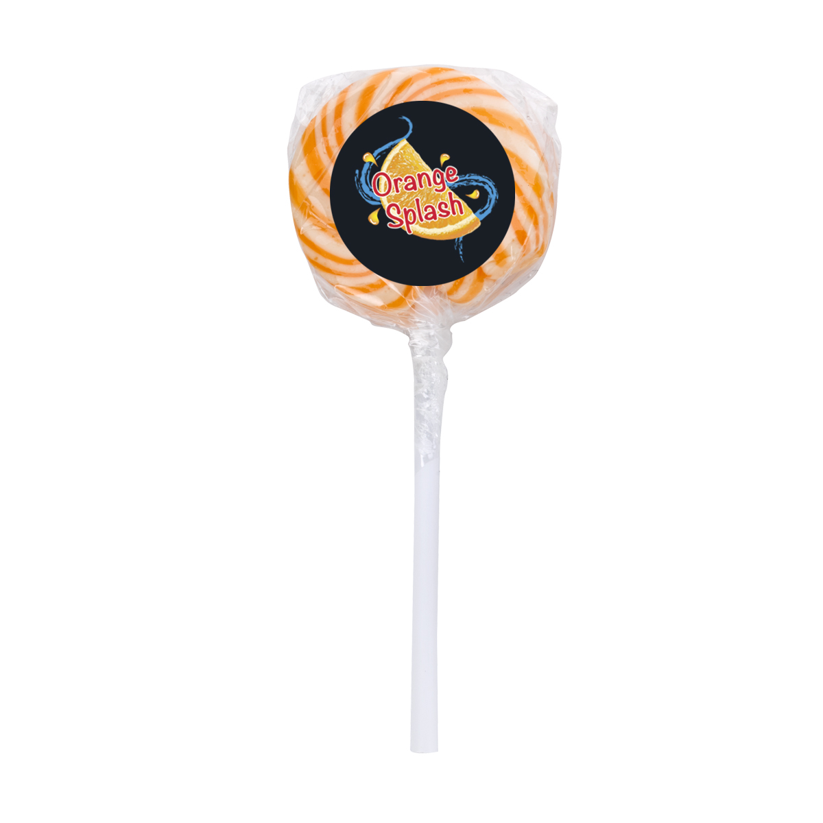 Picture of Swirl Lollipop With Round Label