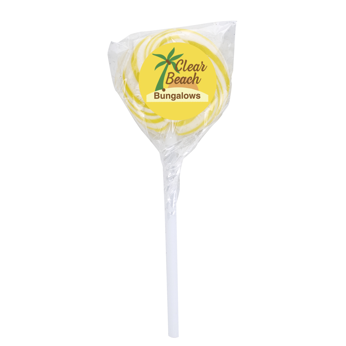 Picture of Swirl Lollipop With Round Label