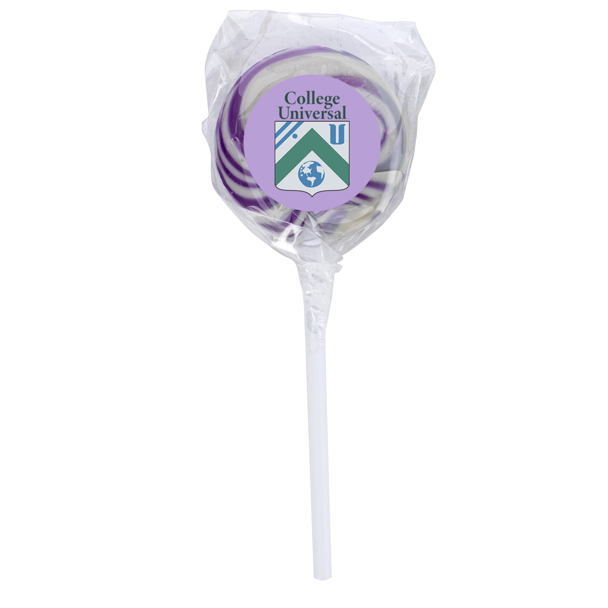 Picture of Swirl Lollipop With Round Label