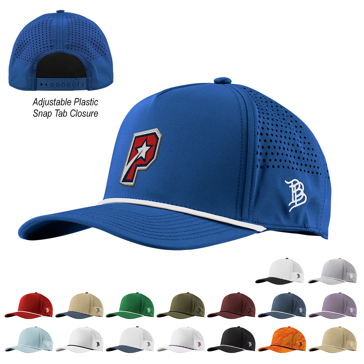 Picture of Branded Bills 545 Bare Curved Rope Cap