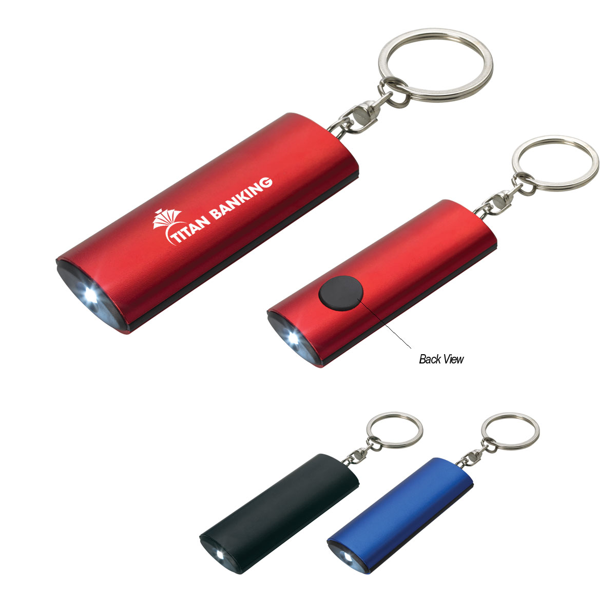 Picture of Aluminum Key Chain Flashlight