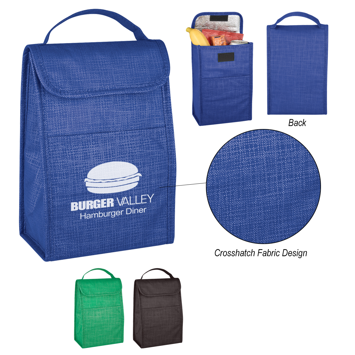 Picture of Crosshatch Lunch Bag