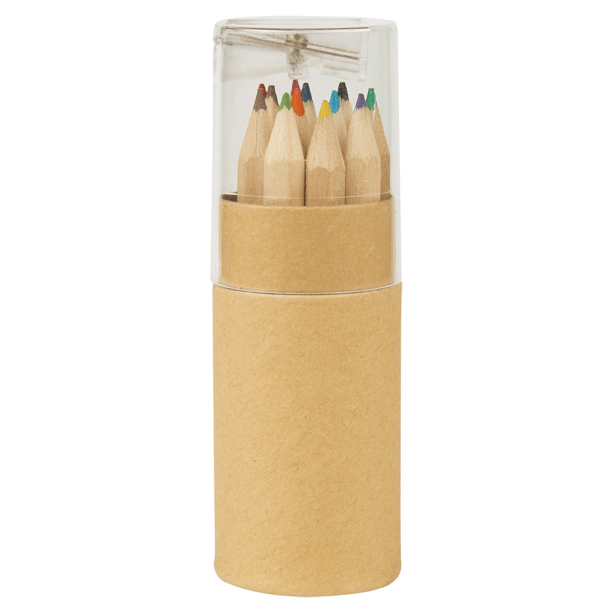 Picture of 12-piece Colored Pencil Set In Tube With Sharpener