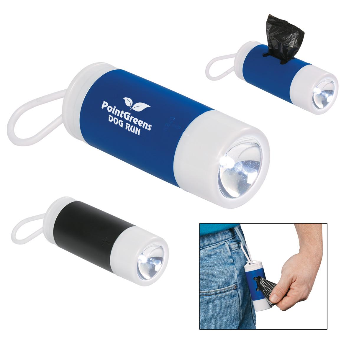 Picture of Dog Bag Dispenser With Flashlight