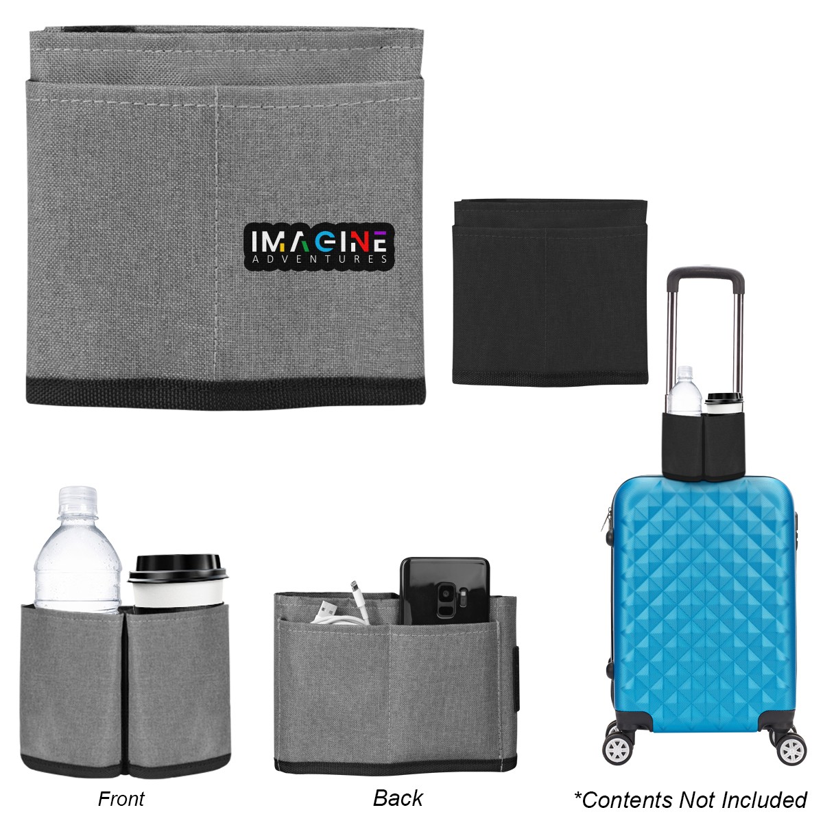 Picture of Rpet Travel Luggage Beverage Caddy