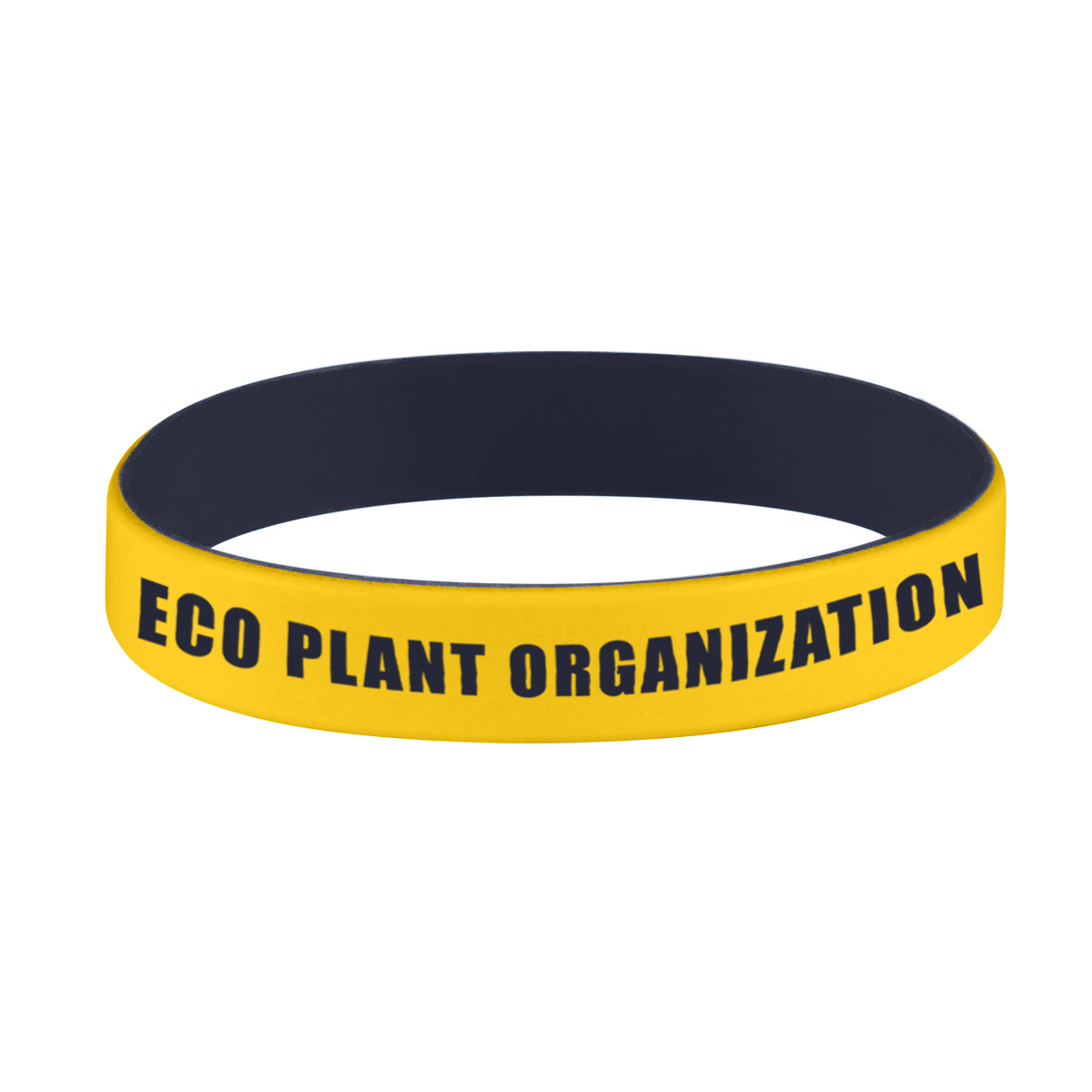Picture of Colored Letter Silicone Bracelet