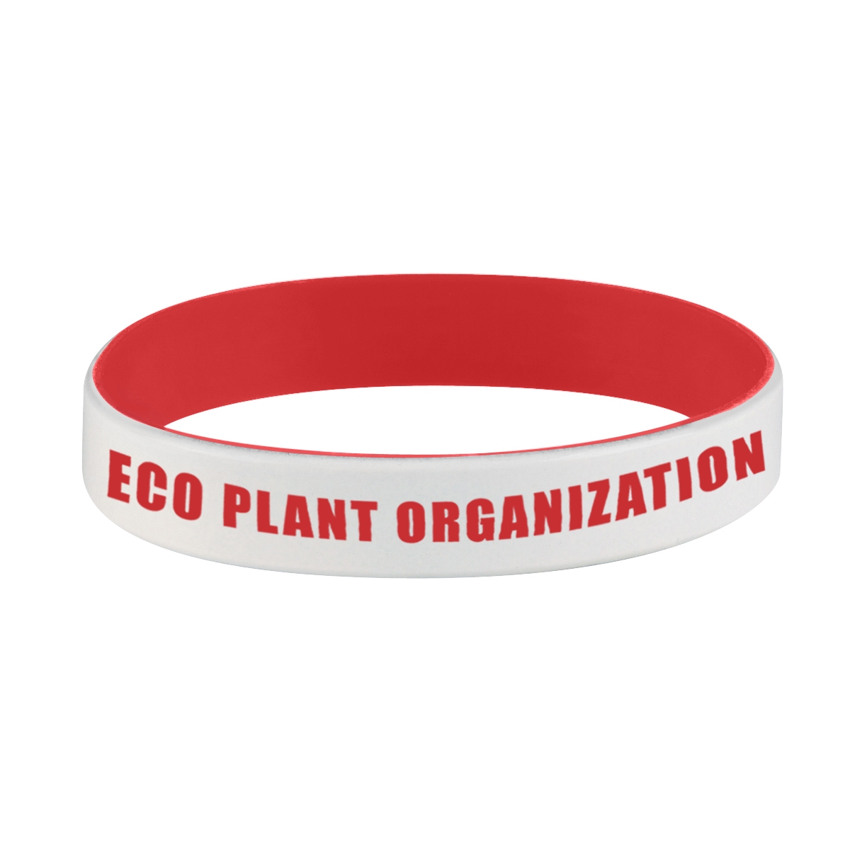Picture of Colored Letter Silicone Bracelet