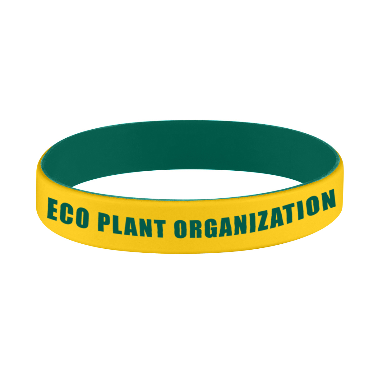Picture of Colored Letter Silicone Bracelet