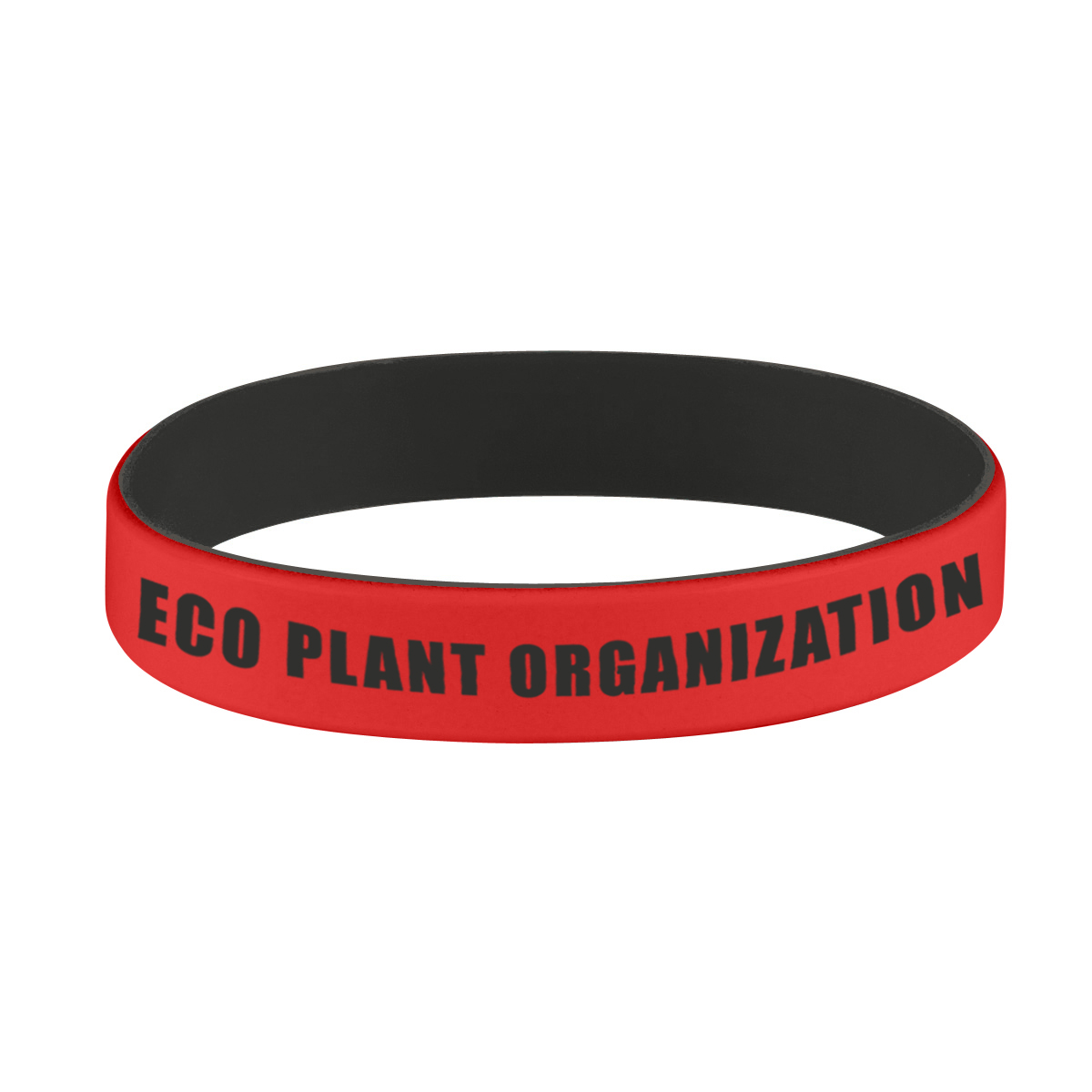 Picture of Colored Letter Silicone Bracelet