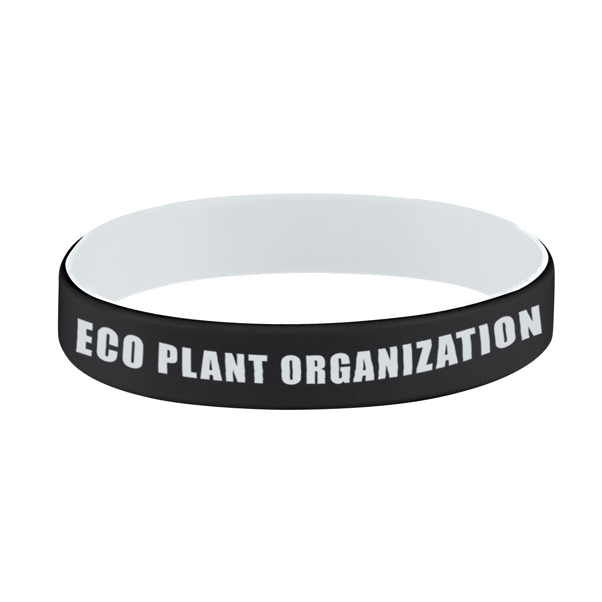 Picture of Colored Letter Silicone Bracelet