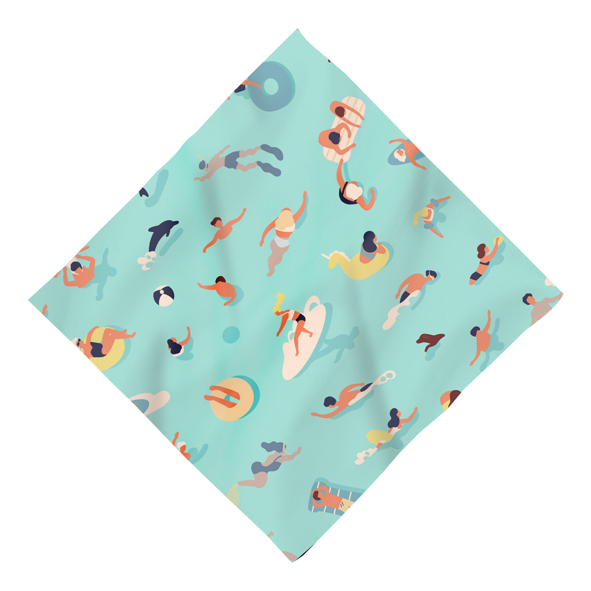 Picture of 16" X 16" Full Color Dog Bandana