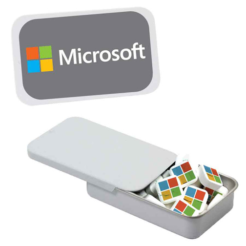Picture of Slider Tin With Printed Mints